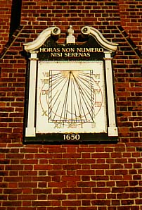 Ipswich Historic Lettering: Aldeburgh: Sundial 1