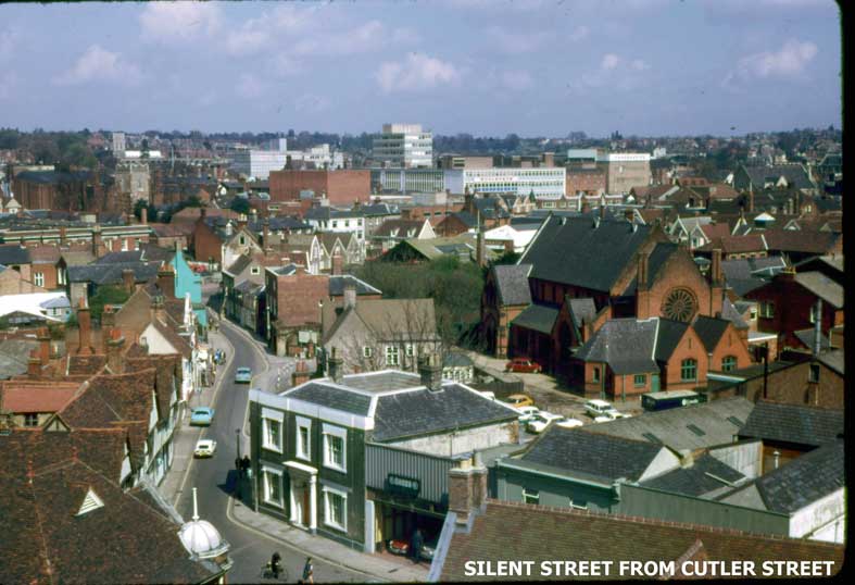 Ipswich Historic Lettering: Silent Street JBO