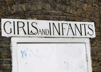 Ipswich Historic Lettering: Girls and Infants