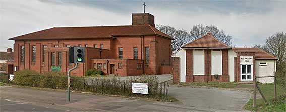 Ipswich Historic Lettering: All Hallows Church 1