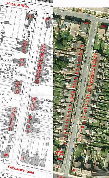 Ipswich Historic Lettering: Alston Rd comparison