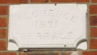 Ipswich Historic Lettering: Belle Vue plaque 6