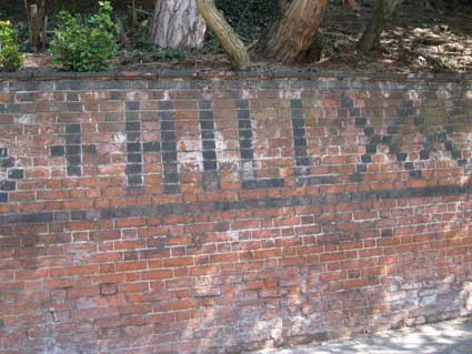 Ipswich Historic Lettering: Bishop's Hill 3