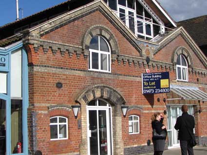 Ipswich Historic Lettering: Bistro on the quay 1