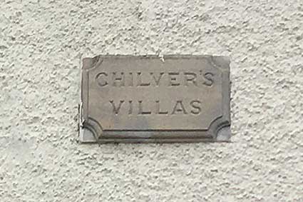 Ipswich Historic Lettering: Chilver's Villas