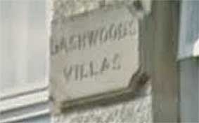 Ipswich Historic Lettering: Dashwood's Villas