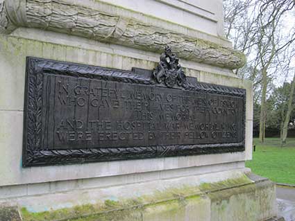 Ipswich Historic Lettering: Cenotaph 5