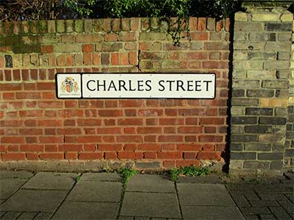 Ipswich Historic Lettering: Charles Street 3