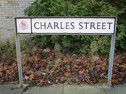 Ipswich Historic Lettering: Charles Street 4