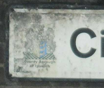 Ipswich Historic Lettering: Civic Drive 2