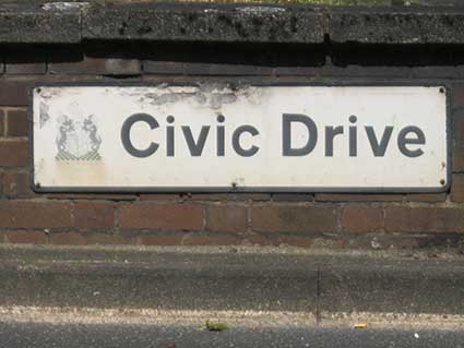 Ipswich Historic Lettering: Civic Drive 5