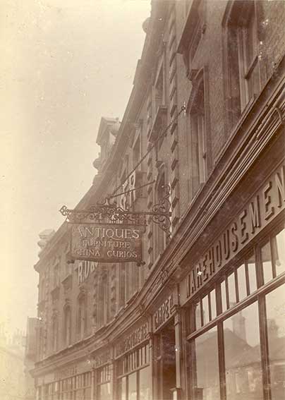 Ipswich Historic Lettering: Albert Clarke Frasers sign 2