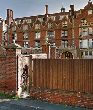 Ipswich Historic Lettering: Albert Clarke Felix Hotel gates