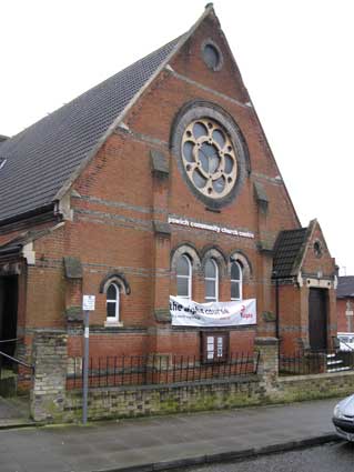 Ipswich Historic Lettering: Clarkson St church 2