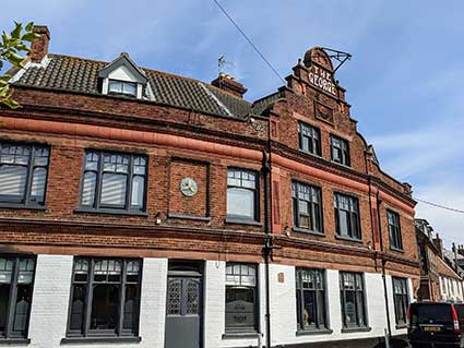 Ipswich Historic Lettering: Cley next the Sea: George CTC 2