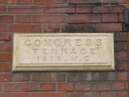 Ipswich Historic Lettering: Congress Terrace 2