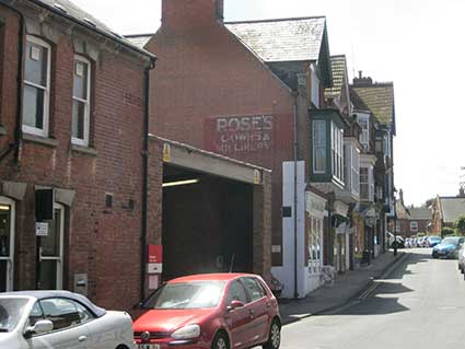Ipswich Historic Lettering: Rose's, Bond Street 1