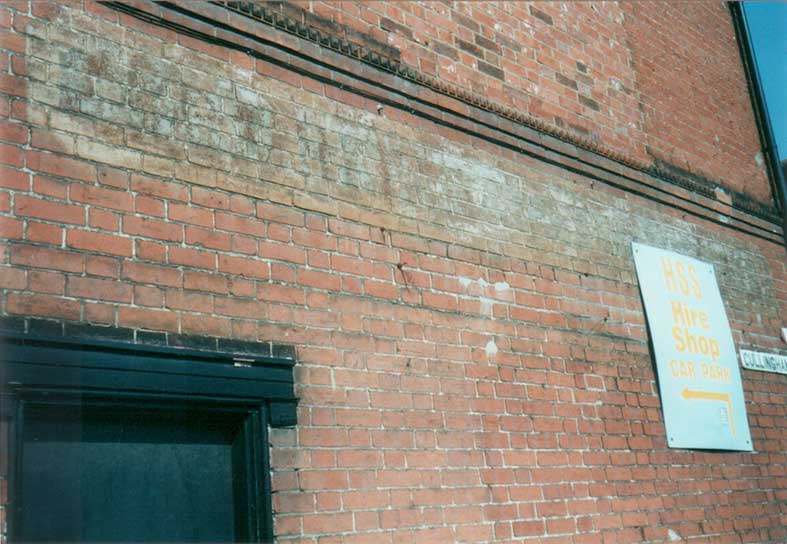 Ipswich Historic Lettering: Cullingham Road 2001