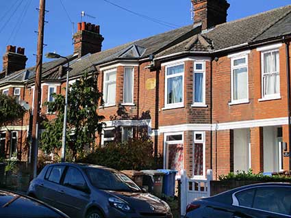 Ipswich Historic Lettering: Devonshire Terrace 1