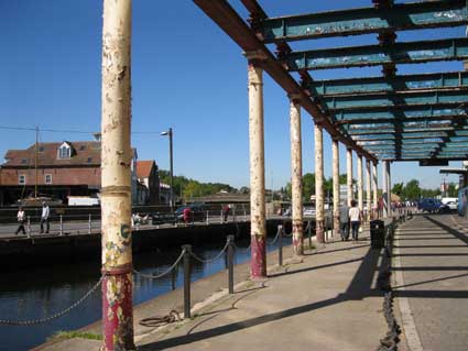 Ipswich Historic Lettering: dockside 2