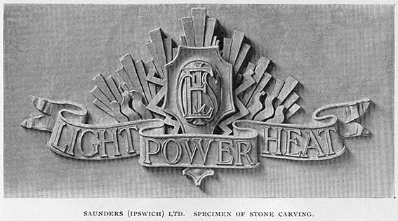Ipswich Historic Lettering: Electric House logo