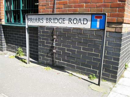 Ipswich Historic Lettering: Friars Bridge Road 1