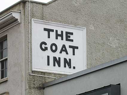 Ipswich Historic Lettering: Gloucester Goat Inn 2
