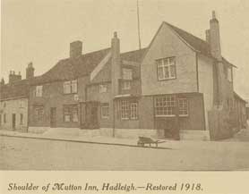 Ipswich Historic Lettering: Hadleigh Shoulder period