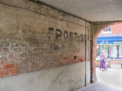 Ipswich Historic Lettering: Frost & Son 1