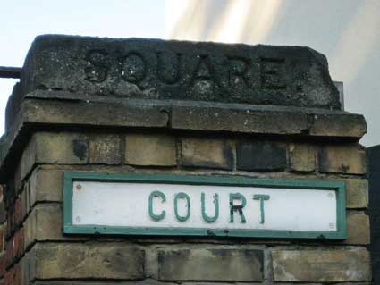 Ipswich Historic Lettering: Hanover Court 2