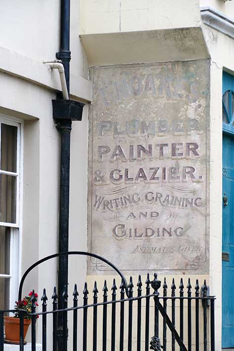 Ipswich Historic Lettering: Hastings T. Noakes advert 1