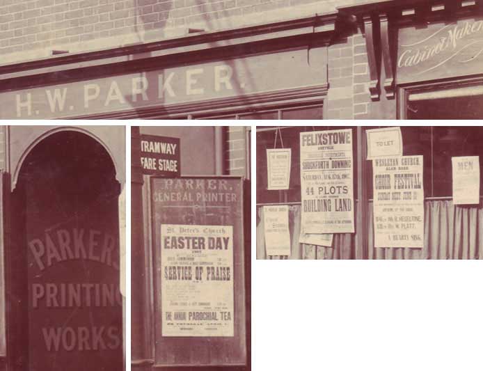 Ipswich Historic Lettering: H.W. Parker 4
