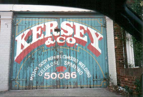 Ipswich Historic Lettering: Kersey & Co. 5a