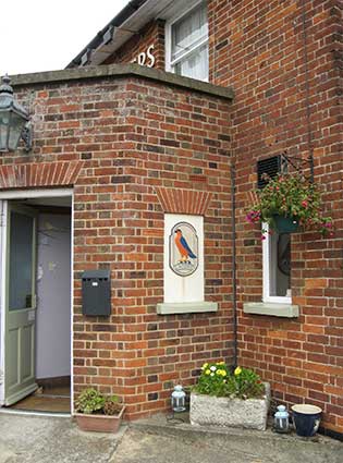 Ipswich Historic Lettering: Knodishall Butchers Arms 4