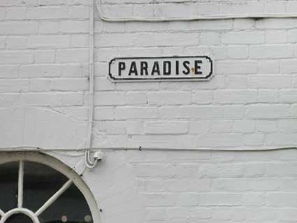 Ipswich Historic Lettering: Leiston Paradise 2