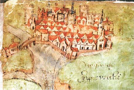 Ipswich Historic Lettering: Gippeswich 1539