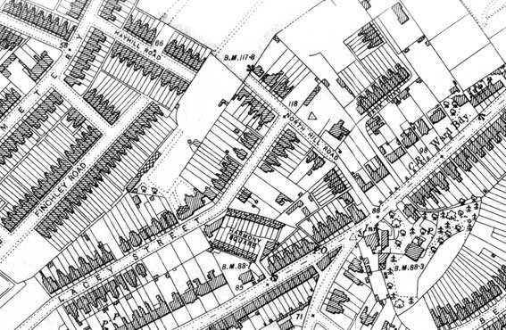 Ipswich Historic Lettering: Morpeth map 1902