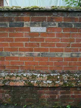 Ipswich Historic Lettering: Morpeth plaque 14