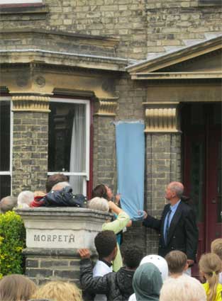 Ipswich Historic Lettering: Morpeth plaque 3