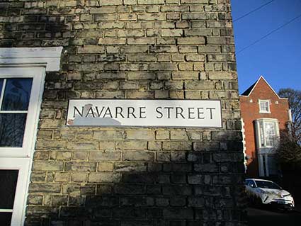 Ipswich Historic Lettering: Navarre Street 1