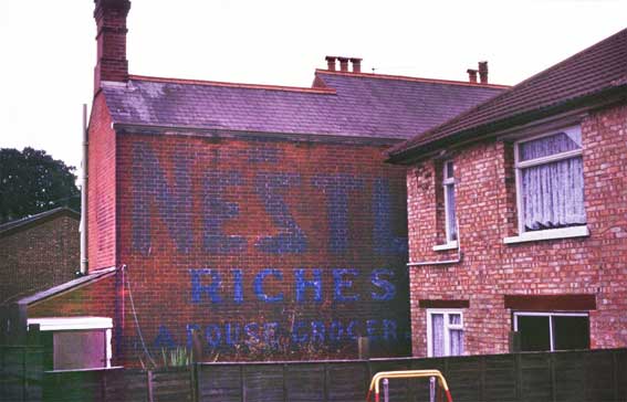 Ipswich Historic Lettering: Nestles Milk period