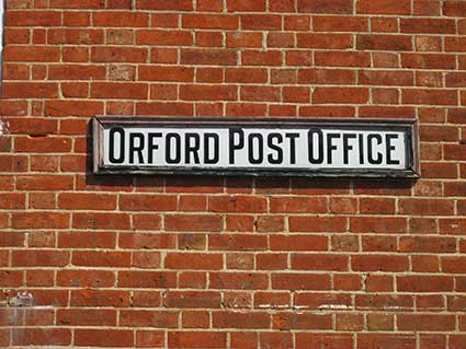 Ipswich Historic Lettering: Orford 2