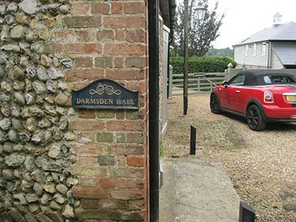 Ipswich Historic Lettering: Rosehill: Darmsden Hall