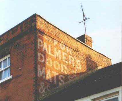 Ipswich Historic Lettering: Palmers Door Mats 1
