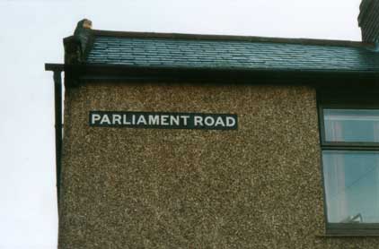 Ipswich Historic Lettering: Parliament Road