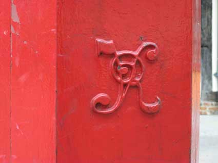 Ipswich Historic Lettering: Pillar box 2