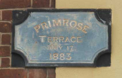 Ipswich Historic Lettering: Primrose Terrace 2