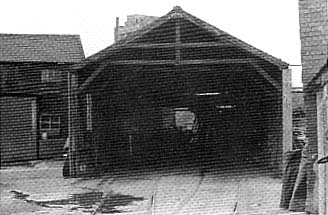 Ipswich Historic Lettering: Quadling Street horse tram depot - period