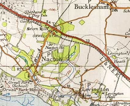 Ipswich Historic Lettering: Felixstowe railway 9a