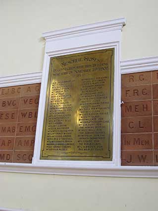 Ipswich Historic Lettering: Alan Road Methodist Church 7